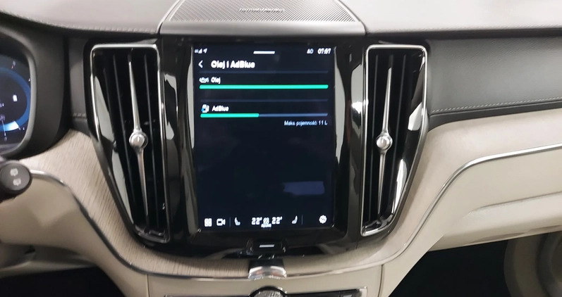 Volvo XC 60 cena 177900 przebieg: 84252, rok produkcji 2022 z Dąbrowa Górnicza małe 466